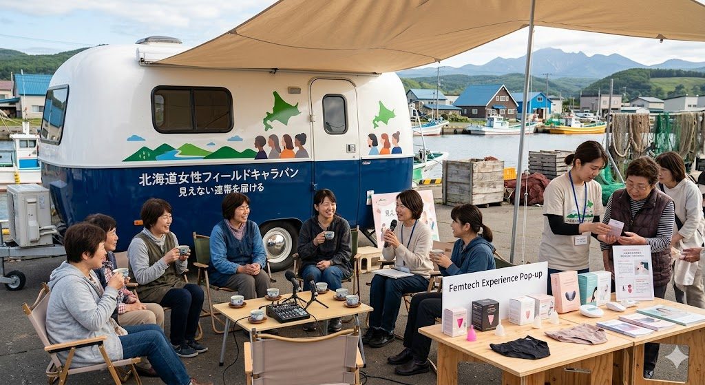 全道フィールドキャラバンでの座談会公開収録のようす